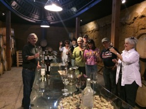 cava toast - A toast to our host!