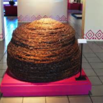A traditional Kumiai Olla with lid, approx 4 feet in diameter.